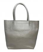 HIROFUヒロフ）の古着「レザートートバッグ M」｜シルバー