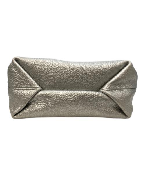 HIROFU（ヒロフ）HIROFU (ヒロフ) レザートートバッグ M シルバーの古着・服飾アイテム