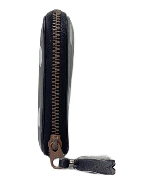 COMME des GARCONS（コムデギャルソン）COMME des GARCONS (コムデギャルソン) ラウンドジップウォレット ブラックの古着・服飾アイテム