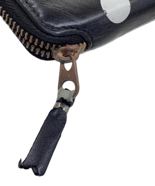 COMME des GARCONS（コムデギャルソン）COMME des GARCONS (コムデギャルソン) ラウンドジップウォレット ブラックの古着・服飾アイテム