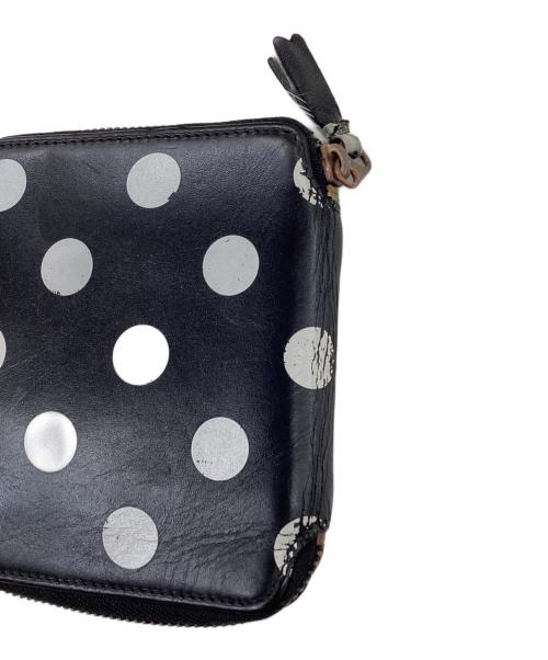 COMME des GARCONS（コムデギャルソン）COMME des GARCONS (コムデギャルソン) ラウンドジップウォレット ブラックの古着・服飾アイテム