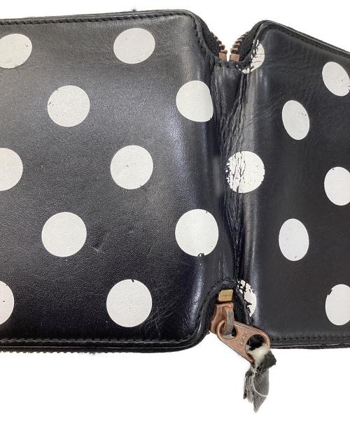 COMME des GARCONS（コムデギャルソン）COMME des GARCONS (コムデギャルソン) ラウンドジップウォレット ブラックの古着・服飾アイテム