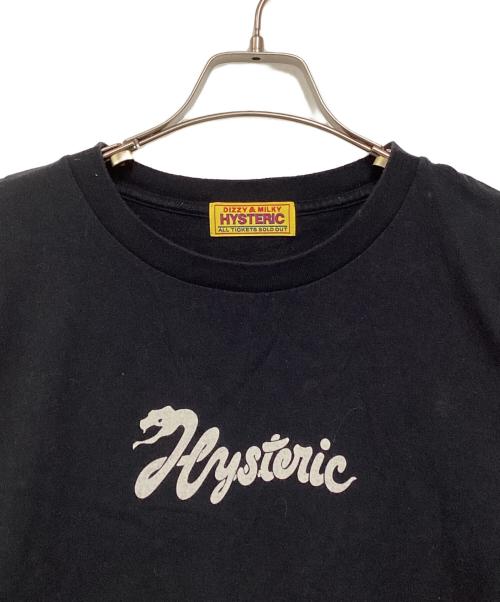 Hysteric Glamour（ヒステリックグラマー）Hysteric Glamour (ヒステリックグラマー) SNAKE SLEEVE ショートTシャツ ブラック サイズ:FREEの古着・服飾アイテム