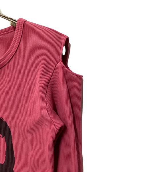 Hysteric Glamour（ヒステリックグラマー）Hysteric Glamour (ヒステリックグラマー) AMPLIFIED チビTシャツ ピンク サイズ:FREEの古着・服飾アイテム