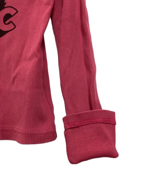 Hysteric Glamour（ヒステリックグラマー）Hysteric Glamour (ヒステリックグラマー) AMPLIFIED チビTシャツ ピンク サイズ:FREEの古着・服飾アイテム