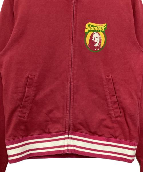 Hysteric Glamour（ヒステリックグラマー）Hysteric Glamour (ヒステリックグラマー) SWASH WOMAN トラックジャケット ピンク サイズ:Freeの古着・服飾アイテム