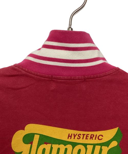 Hysteric Glamour（ヒステリックグラマー）Hysteric Glamour (ヒステリックグラマー) SWASH WOMAN トラックジャケット ピンク サイズ:Freeの古着・服飾アイテム