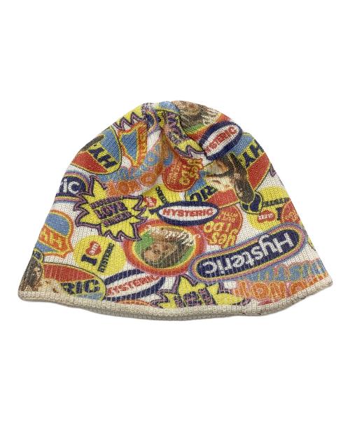 Hysteric Glamour（ヒステリックグラマー）Hysteric Glamour (ヒステリックグラマー) ニット帽 ベージュ サイズ:FREEの古着・服飾アイテム