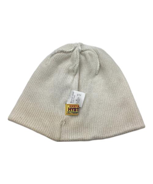 Hysteric Glamour（ヒステリックグラマー）Hysteric Glamour (ヒステリックグラマー) ニット帽 ベージュ サイズ:FREEの古着・服飾アイテム