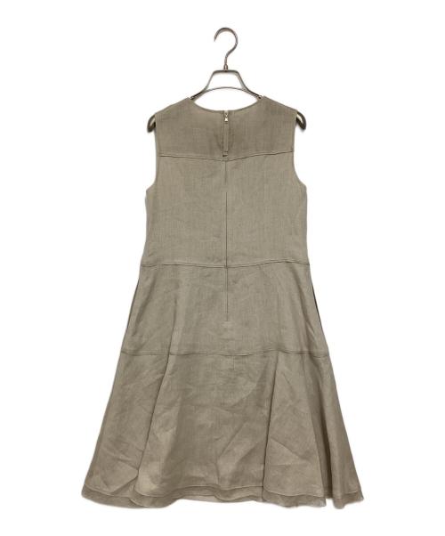 FOXEY（フォクシー）FOXEY (フォクシー) リネンワンピース ベージュ サイズ:38の古着・服飾アイテム