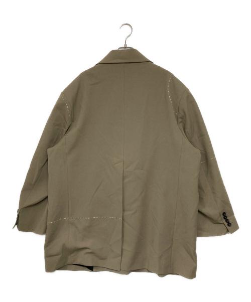 MAISON SPECIAL（メゾンスペシャル）MAISON SPECIAL (メゾンスペシャル) ZARA (ザラ) オーバーサイズステッチジャケット ベージュ サイズ:Lの古着・服飾アイテム