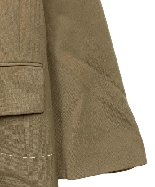 MAISON SPECIAL（メゾンスペシャル）MAISON SPECIAL (メゾンスペシャル) ZARA (ザラ) オーバーサイズステッチジャケット ベージュ サイズ:Lの古着・服飾アイテム