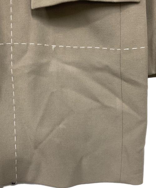 MAISON SPECIAL（メゾンスペシャル）MAISON SPECIAL (メゾンスペシャル) ZARA (ザラ) オーバーサイズステッチジャケット ベージュ サイズ:Lの古着・服飾アイテム