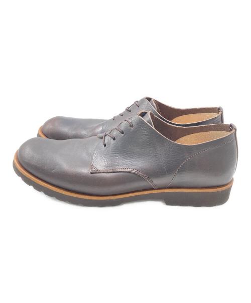 KOTOKA（コトカ）KOTOKA (コトカ) 足なりダービーシューズ ブラウン サイズ:27.5㎝の古着・服飾アイテム