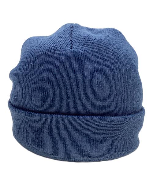 SUPREME（シュプリーム）Supreme (シュプリーム) woven label beanie ブルーの古着・服飾アイテム