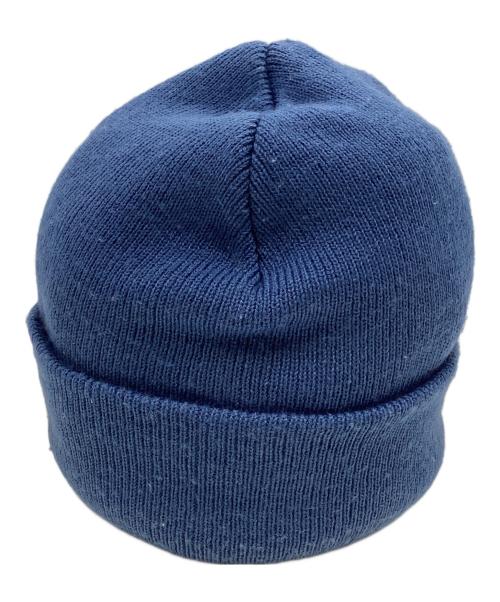 SUPREME（シュプリーム）Supreme (シュプリーム) woven label beanie ブルーの古着・服飾アイテム