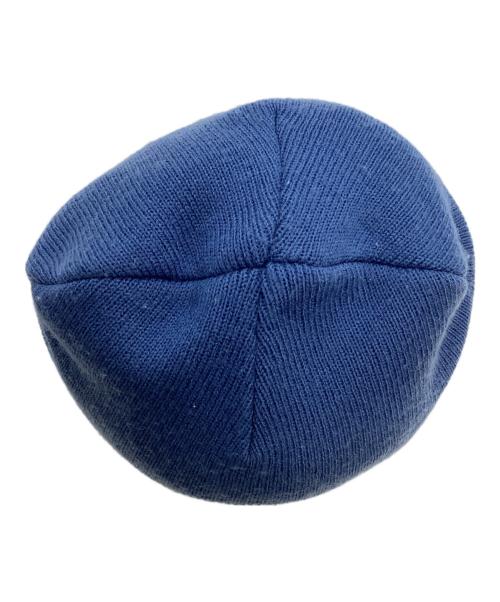 SUPREME（シュプリーム）Supreme (シュプリーム) woven label beanie ブルーの古着・服飾アイテム