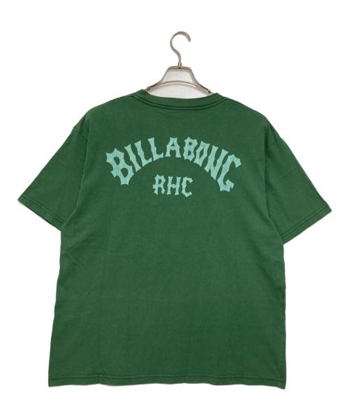 Billabong（ビラボン）Billabong (ビラボン) RHC Ron Herman (アールエイチシー ロンハーマン) Wash T-Shirt グリーン サイズ:XLの古着・服飾アイテム