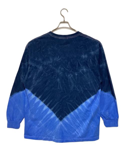 FALGSTUFF（フラグスタフ）FALGSTUFF (フラグスタフ) ”The Phantom Menace” / LSTee (Tie-Dye)（ファントムメアス） ブルー サイズ:XLの古着・服飾アイテム