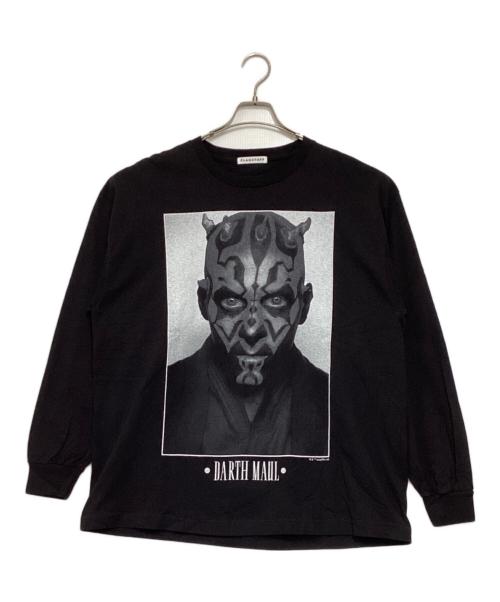 flagstuff（フラグスタフ）flagstuff (フラグスタフ) ”Darth Maul” / LS Tee ブラック サイズ:XLの古着・服飾アイテム