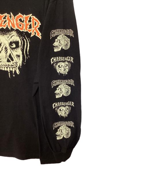 CHALLENGER（チャレンジャー）CHALLENGER (チャレンジャー) ZOMBIE L/S TEE ブラック サイズ:XLの古着・服飾アイテム