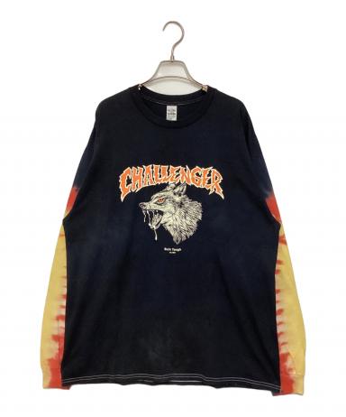 中古・古着通販】CHALLENGER (チャレンジャー) L/S WOLF TEE ブラック