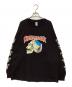 CHALLENGER（チャレンジャー）の古着「ZOMBIE SKULL L/S TEE」｜ブラック