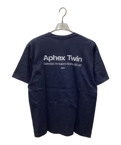 SUPREME（シュプリーム）Supreme (シュプリーム) APHEX (アフェックス) Twin Ambient Works Tee ネイビー サイズ:Lの古着・服飾アイテム