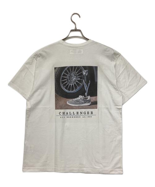 CHALLENGER（チャレンジャー）CHALLENGER (チャレンジャー) THE LAND TEE ホワイト サイズ:XLの古着・服飾アイテム