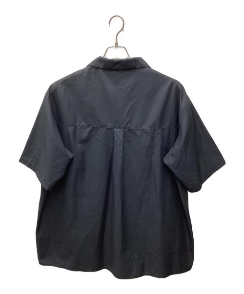 CHALLENGER（チャレンジャー）CHALLENGER (チャレンジャー) S/S FLAME LEAF SHIRT ブラック×オレンジ サイズ:XLの古着・服飾アイテム