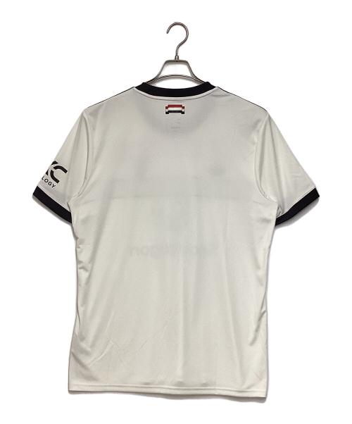 adidas（アディダス）adidas (アディダス) マンチェスターユナイテッド 24-25 3rd レプリカユニフォーム ホワイト×ブラック サイズ:3XLの古着・服飾アイテム