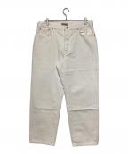 stussyステューシー）の古着「Overdyed Big Ol Jean」｜ホワイト