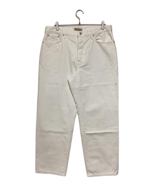 stussy（ステューシー）stussy (ステューシー) Overdyed Big Ol Jean ホワイト サイズ:34の古着・服飾アイテム