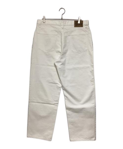 stussy（ステューシー）stussy (ステューシー) Overdyed Big Ol Jean ホワイト サイズ:34の古着・服飾アイテム