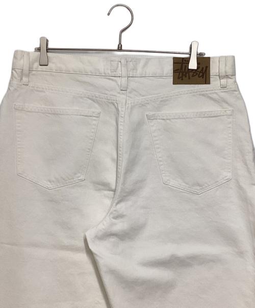 stussy（ステューシー）stussy (ステューシー) Overdyed Big Ol Jean ホワイト サイズ:34の古着・服飾アイテム