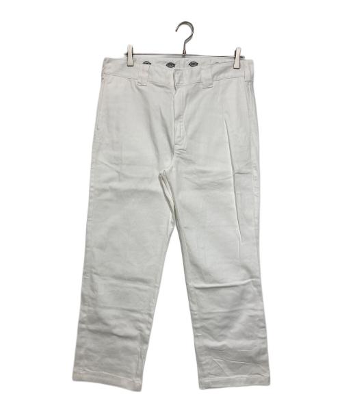 Dickies（ディッキーズ）Dickies (ディッキーズ) Ron Herman (ロンハーマン) 別注ストレッチツイルワークチノパンツ ホワイト サイズ:36の古着・服飾アイテム
