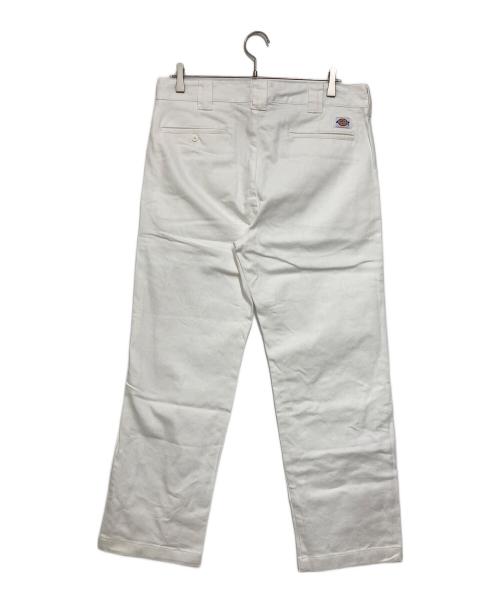 Dickies（ディッキーズ）Dickies (ディッキーズ) Ron Herman (ロンハーマン) 別注ストレッチツイルワークチノパンツ ホワイト サイズ:36の古着・服飾アイテム