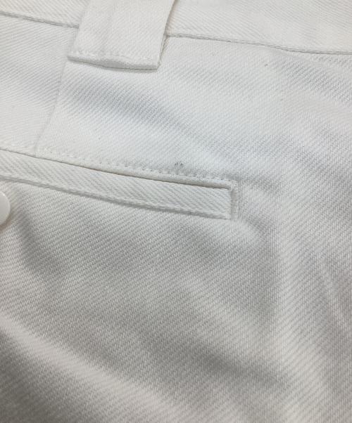 Dickies（ディッキーズ）Dickies (ディッキーズ) Ron Herman (ロンハーマン) 別注ストレッチツイルワークチノパンツ ホワイト サイズ:36の古着・服飾アイテム