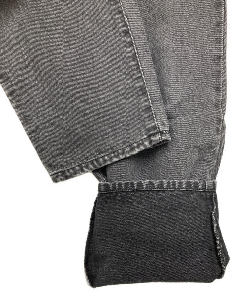 CHALLENGER（チャレンジャー）CHALLENGER (チャレンジャー) ICE WASHED DENIM PANTS ブラック サイズ:Lの古着・服飾アイテム