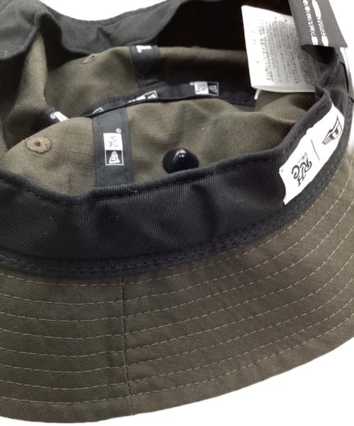 New Era（ニューエラ）New Era (ニューエラ) RHC Ron Herman (アールエイチシー ロンハーマン) 別注バケットハット カーキ サイズ:LARGE / XLARGEの古着・服飾アイテム