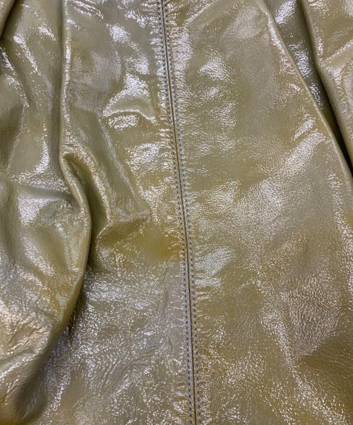 MARNI（マルニ）MARNI (マルニ) 2WAYコーティングバルーンバッグ グリーン×ブラウンの古着・服飾アイテム