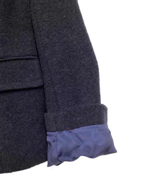 Aquascutum（アクアスキュータム）Aquascutum (アクアスキュータム) ブークレージャージージャケット ネイビー サイズ: 81cm (W32)の古着・服飾アイテム