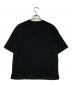 EDIFICE (エディフィス) 16ゲージ シルクミックス プレーティングニットTシャツ ブラック サイズ:M：5000円