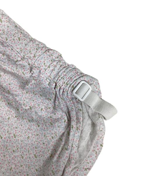 JUNYA WATANABE COMME des GARCONS（(ジュンヤワタナベ コムデギャルソン）JUNYA WATANABE COMME des GARCONS ((ジュンヤワタナベ コムデギャルソン) 小花柄サイドベルトテープデザインカットソー ホワイト×ピンク サイズ:表記無しの古着・服飾アイテム