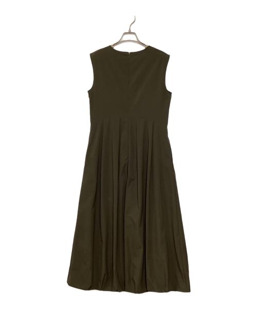 LOUNIE（ルーニー）LOUNIE (ルーニー) ノースリーブワンピース カーキ サイズ:38の古着・服飾アイテム
