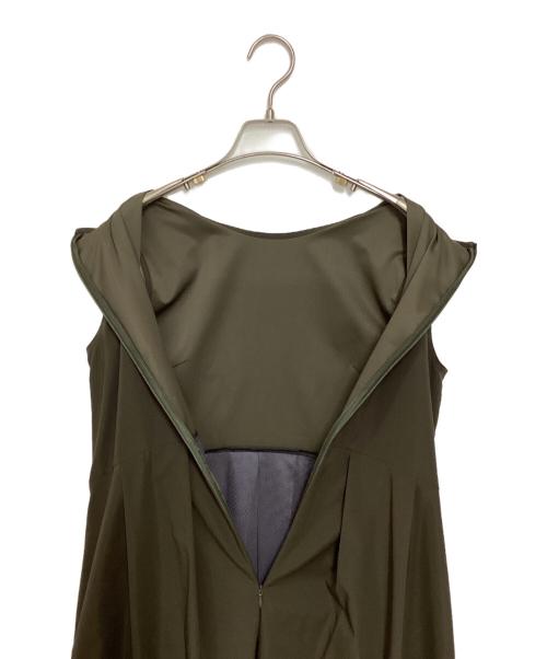 LOUNIE（ルーニー）LOUNIE (ルーニー) ノースリーブワンピース カーキ サイズ:38の古着・服飾アイテム