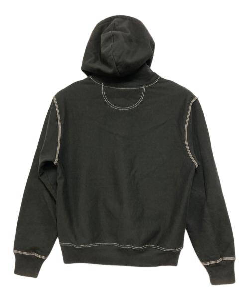 stussy（ステューシー）stussy (ステューシー) Pullover Hoodie ブラック サイズ:Ｍの古着・服飾アイテム
