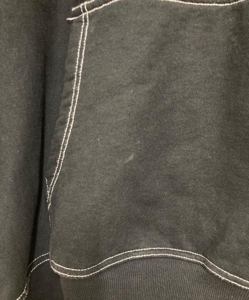 stussy（ステューシー）stussy (ステューシー) Pullover Hoodie ブラック サイズ:Ｍの古着・服飾アイテム