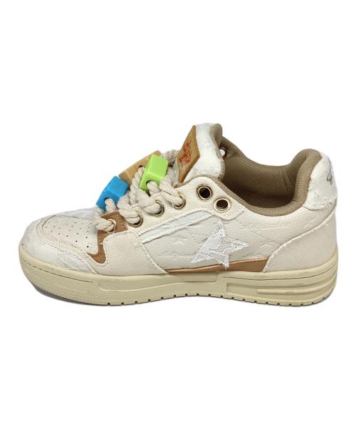 AELFRIC EDEN（エルフリック エデン）AELFRIC EDEN (エルフリック エデン) StarryClimb Applique Embroidery Star Skate Shoesete アイボリー サイズ:27㎝の古着・服飾アイテム