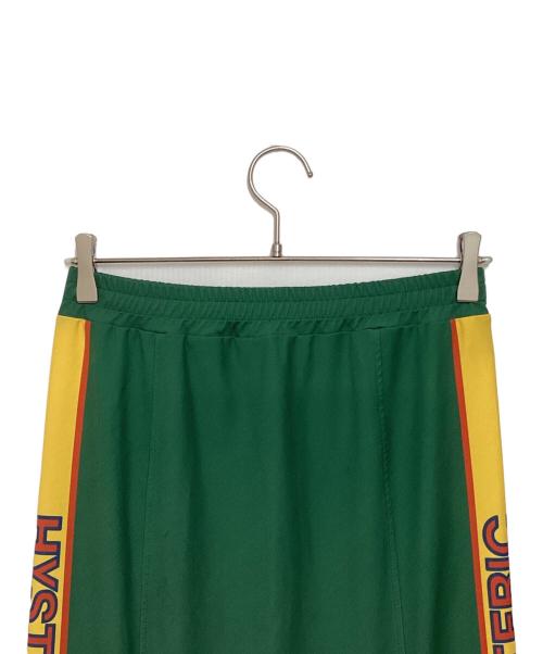 Hysteric Glamour（ヒステリックグラマー）Hysteric Glamour (ヒステリックグラマー) DIZZY&MILKY マーメイドスカート グリーン×イエロー サイズ:Freeの古着・服飾アイテム